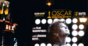 Oscar sign on movie poster